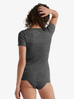 Icebreaker Shirts Functioneel Shirt SIREN Dames Donkergrijs -Icebreaker c022b5121794f80bcaccd550bd7b565a