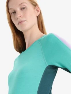 Icebreaker Shirts Functioneel Shirt Dames Marine -Icebreaker ce0dcb06921541badf6a22b092763e7e