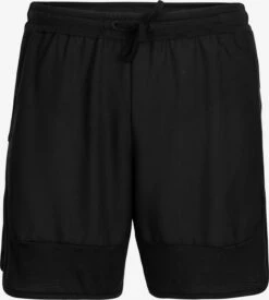 Icebreaker Shorts Regular Sportbroek ZoneKnit Heren Zwart
