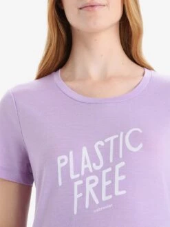 Icebreaker T-shirts Functioneel Shirt Dames Lila / Lichtlila -Icebreaker d52c3dca15a49d149fc933c9fb287f40