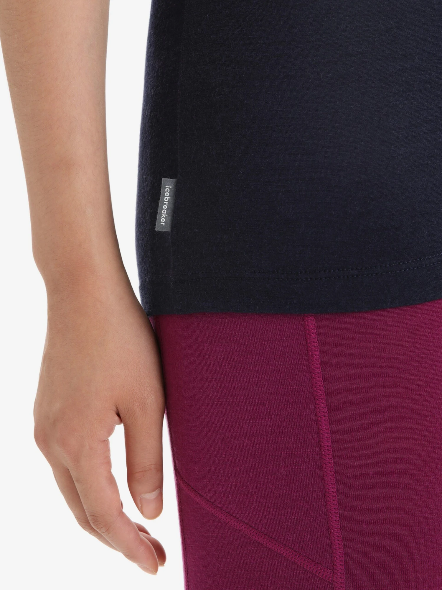 Icebreaker Shirts Functioneel Shirt Dames Donkerblauw 9 Icebreaker Shirts Functioneel Shirt Dames Donkerblauw - Afbeelding 7