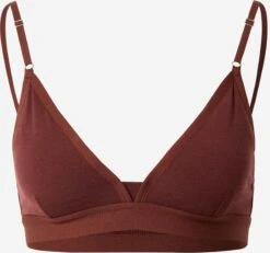 Icebreaker Sport Behas Triangel Sport Bh Siren Dames Kastanjebruin