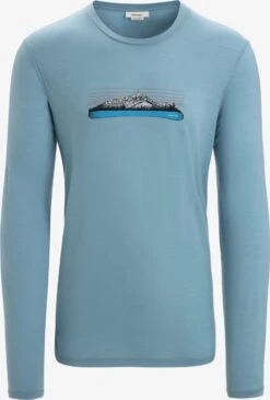 Icebreaker Functionele Shirts Functioneel Shirt Heren Blauw