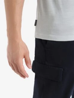 Icebreaker T-shirts Functioneel Shirt M Tech Lite II SS Tee Alps 3D Heren Wit -Icebreaker e3759576f5309fa681ddc9e41d751f77