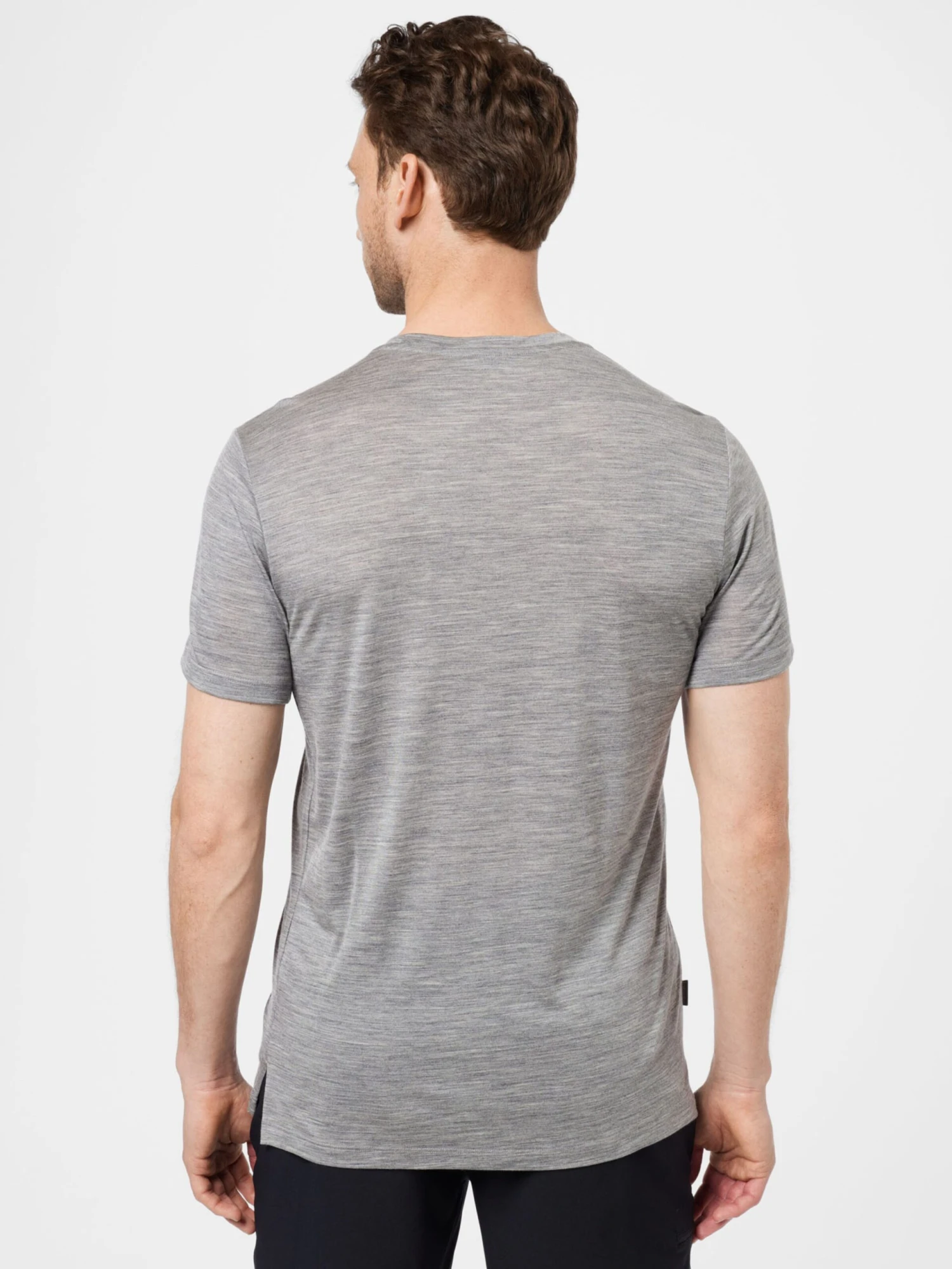 Icebreaker T-shirts Functioneel Shirt Sphere II Heren Grijs Gemêleerd 6 Icebreaker T-shirts Functioneel Shirt Sphere II Heren Grijs Gemêleerd - Afbeelding 4