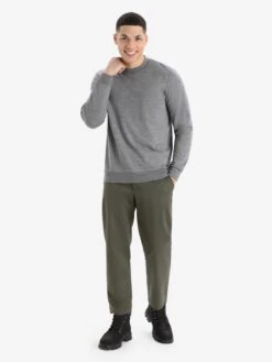 Icebreaker Truien & Sweaters Sportsweatshirt Shifter Heren Donkergrijs -Icebreaker e96b875a07fa0d3bc0d06ea38fae6204