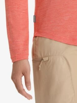 Icebreaker Shirts Functioneel Shirt Sphere II Dames Oranje -Icebreaker ec8cccbd0a220ad5ca339d667ebe506e