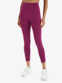Icebreaker Broeken Skinny Sportbroek Dames Donkerlila -Icebreaker ecf3db5f6b8e56644bd0eccfbc5a1794