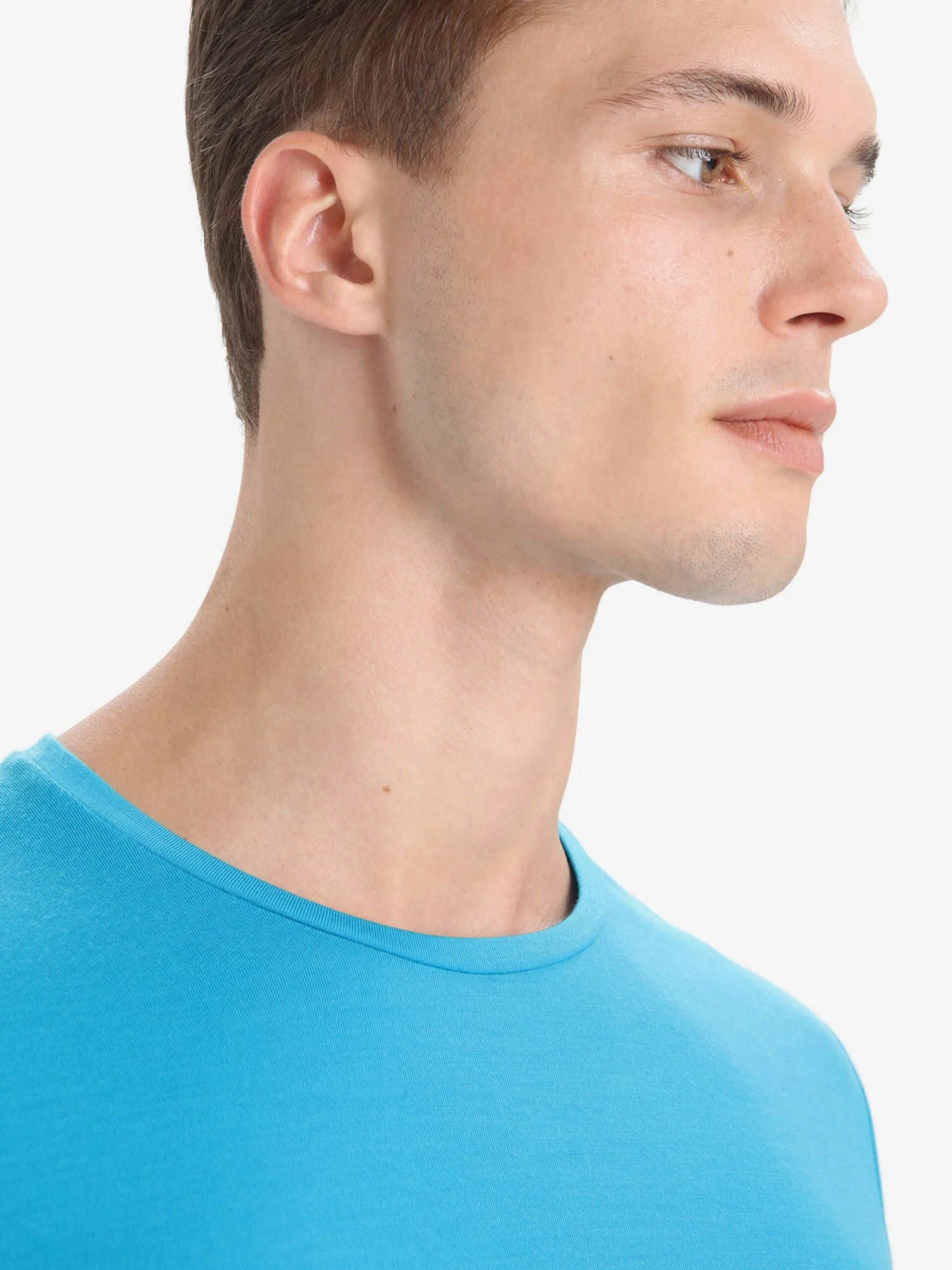 Icebreaker T-shirts Functioneel Shirt Anatomica Heren Azuur 8 Icebreaker T-shirts Functioneel Shirt Anatomica Heren Azuur - Afbeelding 6