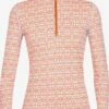 Icebreaker Longsleeves Functioneel Shirt W 250 Vertex Dames Oranje -Icebreaker f7cc3747400637ae5e4fc2dff1372840