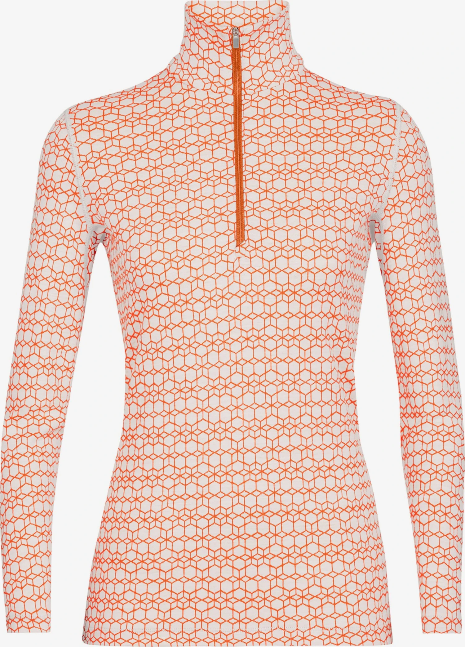 Icebreaker Longsleeves Functioneel Shirt W 250 Vertex Dames Oranje 3 Icebreaker Longsleeves Functioneel Shirt W 250 Vertex Dames Oranje