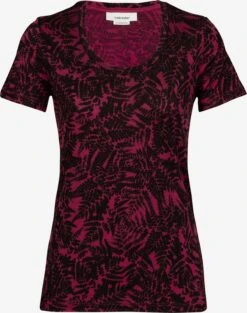 Icebreaker Functionele Shirts Functioneel Shirt Dames Lila