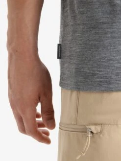 Icebreaker T-shirts Functioneel Shirt Nature Sprint Heren Grijs Gemêleerd -Icebreaker fd8f0f95a34b4c7153332baddb2cc27f