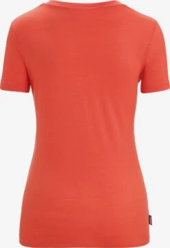 Icebreaker Shirts Functioneel Shirt Scoop Tee Plume Dames Oranje -Icebreaker fe4eca35baaf592e58b8a2dd74410e5c
