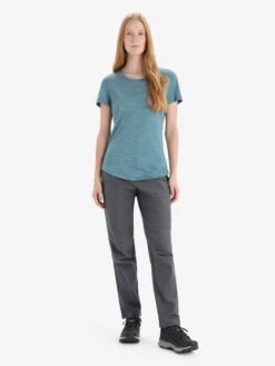 Icebreaker Shirts Functioneel Shirt Sphere II Dames Blauw -Icebreaker fefb14088ac9cad4258f568b411cc51f
