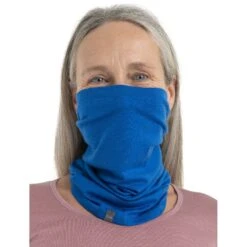 Icebreaker Flexi Chute Multifunctionele Doek - Lazurite -Icebreaker icebreaker flexi chute multi functional cloth lazurite model 2 1498712