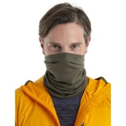 Icebreaker Flexi Chute Multifunctionele Doek - Loden -Icebreaker icebreaker flexi chute multi functional cloth loden model 2 1498720