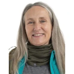 Icebreaker Flexi Chute Multifunctionele Doek - Loden -Icebreaker icebreaker flexi chute multi functional cloth loden model 4 1498722