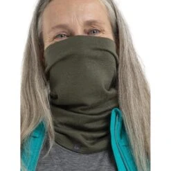 Icebreaker Flexi Chute Multifunctionele Doek - Loden -Icebreaker icebreaker flexi chute multi functional cloth loden model 5 1498723