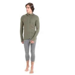 Icebreaker 200 Oasis Legless 3/4 Onderbroek Heren - Gritstone HTHR -Icebreaker icebreaker mens 200 oasis legless gritstone hthr 3 1554970