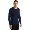 Icebreaker 260 Tech Crewe Shirt Met Lange Mouwen Heren - Midnight Navy -Icebreaker icebreaker mens 260 tech crewe long sleeve shirt midnight navy 2 1038009