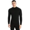 Icebreaker 260 Tech Turtleneck Hemd Met Lange Mouwen Heren - Zwart -Icebreaker icebreaker mens 260 tech long sleeve turtleneck black 2 1266329