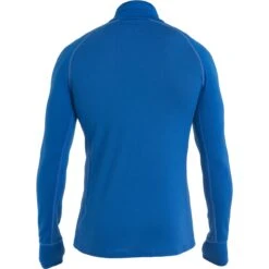 Icebreaker 260 ZoneKnit™ Half Zip Shirt Met Lange Mouwen Heren - Lazurite/Solar -Icebreaker icebreaker mens 260 zoneknit long sleeve half zip lazurite solar 2 1487426