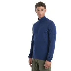 Icebreaker 560 Realfleece⢠Elemental II Fleece Jas Heren - Royal Navy