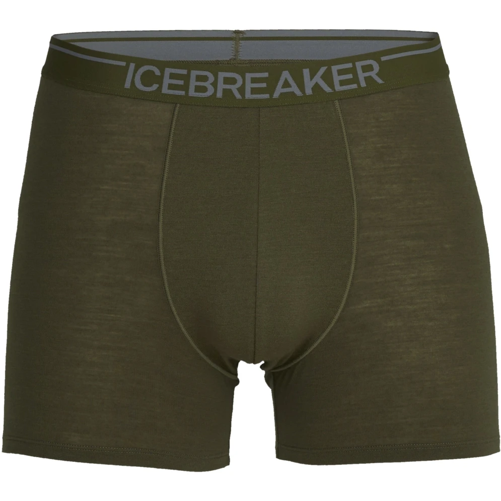 Icebreaker Anatomica Boxershort Heren - Loden 3 Icebreaker Anatomica Boxershort Heren - Loden