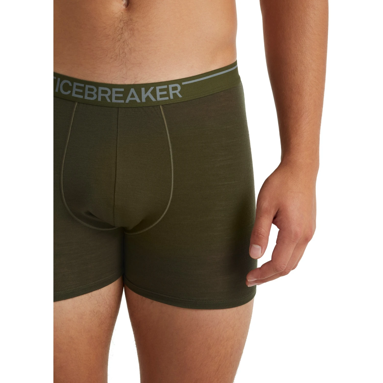 Icebreaker Anatomica Boxershort Heren - Loden 7 Icebreaker Anatomica Boxershort Heren - Loden - Afbeelding 5