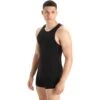 Icebreaker Anatomica Tanktop Heren - Zwart -Icebreaker icebreaker mens anatomica tank black monsoon 1 1457739