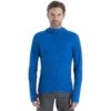 Icebreaker Descender Fleece Jas Met Capuchon Heren - Lazurite/Royal Navy