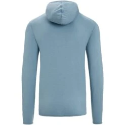 Icebreaker Granary Jas Met Capuchon Heren - Astral Blue -Icebreaker icebreaker mens granary long sleeve zip hoodie astral blue 2 1381607