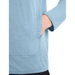 Icebreaker Granary Jas Met Capuchon Heren - Astral Blue -Icebreaker icebreaker mens granary long sleeve zip hoodie astral blue 8 1381613