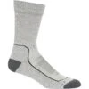 Icebreaker Hike+ Light Crew Sokken Heren - Blizzard HTHR -Icebreaker icebreaker mens hike plus light crew socks blizzard hthr 906463