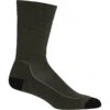 Icebreaker Hike+ Medium Crew Sokken Heren - Loden/Black/Gritstone Hthr -Icebreaker icebreaker mens hike plus medium crew socks loden black gritstone hthr 1 1039943