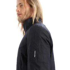 Icebreaker MerinoLoft™ Jas Heren - Midnight Navy -Icebreaker icebreaker mens merinoloft jacket midnight navy 6 1263659