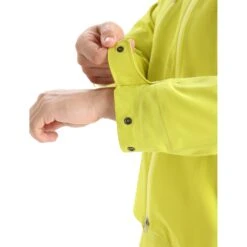 Icebreaker Shell+™ Jas Met Capuchon Heren - Shine -Icebreaker icebreaker mens shell plus hooded jacket shine 7 1264076