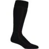 Icebreaker Ski+ Medium OTC Sokken Heren - Black/Royal Navy/Espresso -Icebreaker icebreaker mens ski plus medium otc socks black royal navy espresso 1 1040280