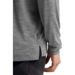 Icebreaker Sphere II Shirt Met Lange Mouwen Heren - Metro Heather -Icebreaker icebreaker mens sphere ii long sleeve tee metro heather 7 1144093