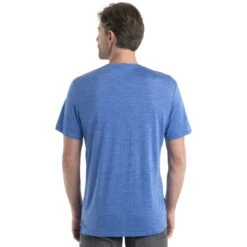 Icebreaker Sphere II T-Shirt Heren - Lazurite HTHR -Icebreaker icebreaker mens sphere ii short sleeve tee lazurite hthr model 2 1498987