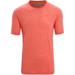 Icebreaker Sphere II T-Shirt Heren - Vibrant Earth Hthr -Icebreaker icebreaker mens sphere ii short sleeve tee vibrant earth hthr 1 1382157