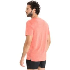 Icebreaker Sphere II T-Shirt Heren - Vibrant Earth Hthr -Icebreaker icebreaker mens sphere ii short sleeve tee vibrant earth hthr 4 1382160