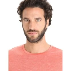 Icebreaker Sphere II T-Shirt Heren - Vibrant Earth Hthr -Icebreaker icebreaker mens sphere ii short sleeve tee vibrant earth hthr 6 1382162