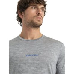 Icebreaker Sphere II Synergism T-Shirt Heren - Metro HTHR 15 Icebreaker Sphere II Synergism T-Shirt Heren - Metro HTHR -Icebreaker icebreaker mens sphere ii synergism short sleeve tee metro hthr model 4 1499002