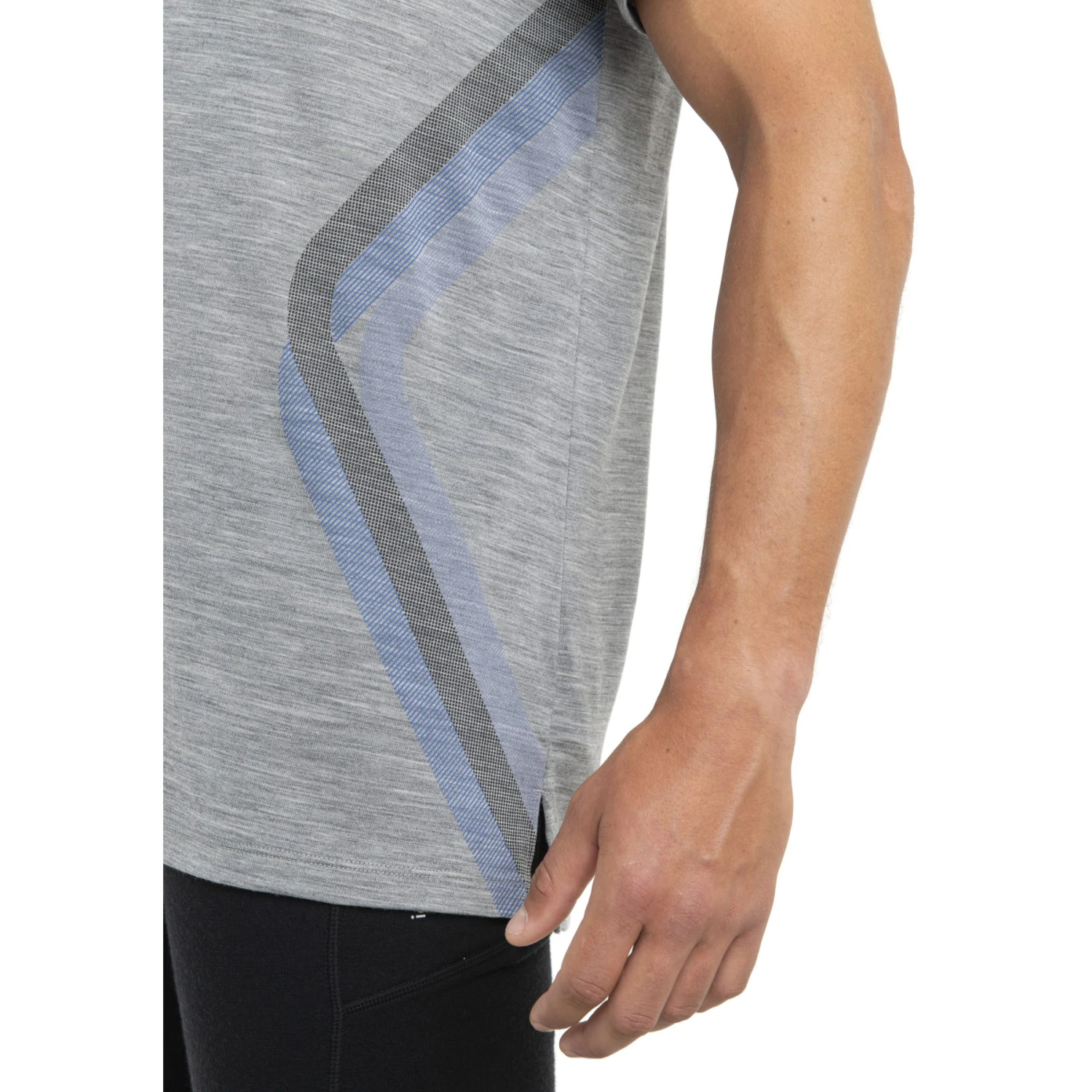 Icebreaker Sphere II Synergism T-Shirt Heren - Metro HTHR 9 Icebreaker Sphere II Synergism T-Shirt Heren - Metro HTHR - Afbeelding 7