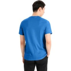 Icebreaker Tech Lite II T-Shirt Heren - Lazurite -Icebreaker icebreaker mens tech lite ii t shirt lazurite 2 1554735