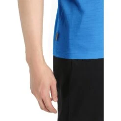 Icebreaker Tech Lite II T-Shirt Heren - Lazurite -Icebreaker icebreaker mens tech lite ii t shirt lazurite 4 1554737