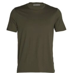 Icebreaker Tech Lite II T-Shirt Heren - Loden 9 Icebreaker Tech Lite II T-Shirt Heren - Loden -Icebreaker icebreaker mens tech lite ii t shirt loden 1 1037798