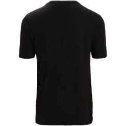 Icebreaker Tech Lite II Trail Hiker T-Shirt Heren - Zwart -Icebreaker icebreaker mens tech lite ii trail hiker short sleeve tee black 2 1383306